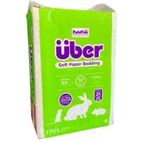 Über Hvitt Papirstrø for Smådyr 170L