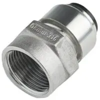 Roth straight female connector 22 mm x 3/4"