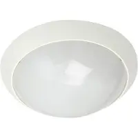 SG ARMATUREN A/S Plafond Enøk Alu E27 med sensor og sikringsskrue hvid