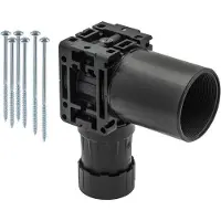 Uponor Koblingsdåse PEX og Alupex kompression M7A enkelt 1/2X1/2