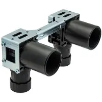 Uponor kobl.ds db 16X2,2-1/2 - Smart Aqua Plus kobl.dåse dobb Q&E M7a ppsu 16-rp1/2