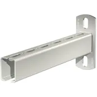 Flamco Skinnekonsol R4 500 mm rustfri stål