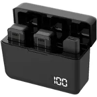 Lippa R9 True Wireless Noise-Cancelling Lightning-mikrofon med ladekoffert