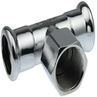 VSH Fittings BV Tee vsh muff/muff/muff 89X3/4X89 mm FZ