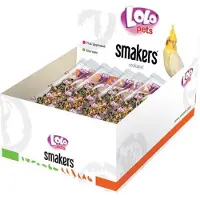 Lolo Pets Classic Lolo Pets Smakers box for cockatiel, frugt, 12 stk./box