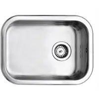 Juvel Barents vask 48 X 34 cm med strainer, børstet