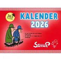 Forlaget Alvilda Storm P. - Kalender 2026 - 365 fluer | Språk: Dansk