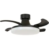 Beacon Lighting Beacon LED-takvifte Fanaway Orbit svart 91 cm stille
