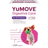 YuMOVE Digestive Care Pre- & Probiotic hund - 120 tabletter