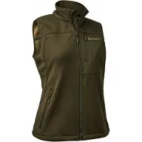 Deerhunter Lady Excape Softshell Waistcoat Art Green 40
