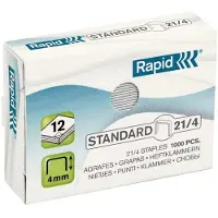 Rapid Standard - staples - 21/4 - 4 mm - pack of 1000