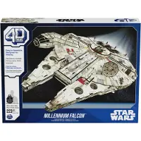 Spin Master 4D Build FDP FAP SW Millenium Falcon GML, Byggesett, 12 år, 223 stykker, 1,18 kg