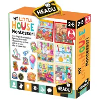 HEADU Montessori-spill Mitt Lille Hus
