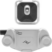 Peak Design Capture Camera Clip (v3) with Standard plate - Silver
