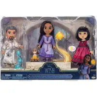 Disney Wish Dukke-Gavepakke - 15 cm - Asha/Dahlia/Magnifico - Wish - OneSize - Dukke