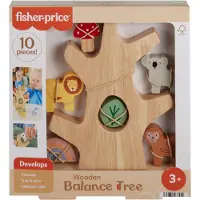 Fisher-Price Balansetre - 10 Deler - Tre - - OneSize - Stableleker