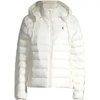 Ralph Lauren for woman. 211958932003 Foldable waterproof hooded jacket white (M), Casual, Sustainable, Recycled nylon