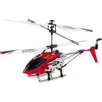 Syma S107H fjernstyrt helikopter, rød