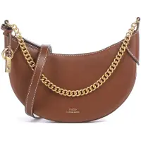 Ralph Lauren for woman. 428977210002 Polo ID mini leather bag with brown chain (OSFA), Casual