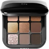KIKO Milano Glamour Multi Finish Eyeshadow Palette 2,5 g - 01 Earth Tones