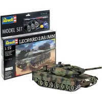 Wittmax Cobi Tank for montering 1:72 63180 Leopard 2A6/A6M + lim, 4 malinger, Revell pensel