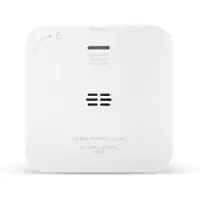 Housegard Luma carbon monoxide alarm, wireless, incl. 5-year battery, white