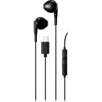 STREETZ C210 Semi-in-ear hodetelefoner, 3-button, USB-C, svart
