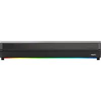 STREETZ SB100-BLK Bluetooth-lydplanke, RGB-belysning, microSD-spor, svart