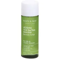 MARY & MAY Vegan Cica Tea Tree AHA PHA Toner (30 ml.)
