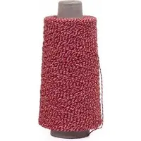 Antalis Bomuldsgarn nr. 1800 rød/hvid 225g 1,1mm 350m/rul