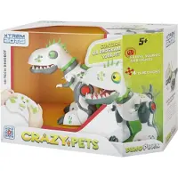 Xtrem Bots Crazy Pets Dino Punk dinosaurrobot, programmerbar for 10 handlinger