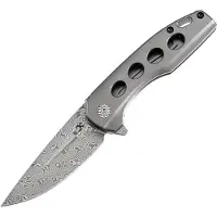 Kansept Knives Cassowary Framelock Dam Gry
