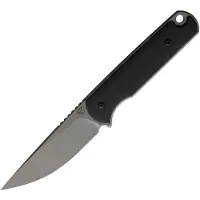 Ferrum Forge Knife Works Lackey Fixed Blade Black