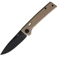 Glow Rhino Fermi Linerlock Black/Tan