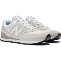 New Balance for man. ML574V3 Trainers 574 beige (38), Leather, Flat, Laces, Casual, Grey