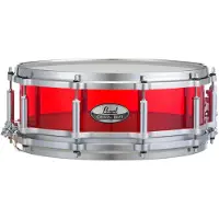 Pearl Crystal Beat 14 x 5 Acrylic Free Floating Skarptromme Ruby Rød