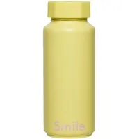 Design Letters Termo flaske - 500 ml - Smil - Gul - - OneSize - Termo flaske