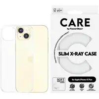PanzerGlass CARE by X-Ray - Baksidedeksel for mobiltelefon - myk basis - selvhelbredende TPU - gjennomsiktig - for Apple iPhone 15 Plus