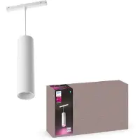 Philips Hue Perifo Ceiling Pendant Cylinder Lamp - White