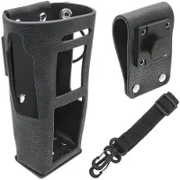 24hShop Lærhylster til Motorola MTP8500 / MTP8500Ex / MTP8550Ex / MTP8550