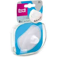 Lovi silikon amme-/brystbeskyttere Skin Touch, 2 stk, str. S