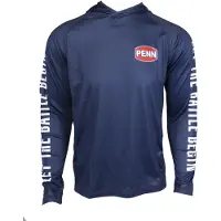 Penn Pro Hooded Uv-beskyttende Langermet T-skjorte