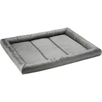 Hunter hundematte Vermont, grå - Størrelse M: L 90 x B 60 x H 7 cm