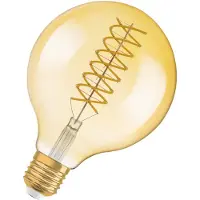 Osram LED Vintage 1906, G125, E27, 8,8 W, gull, 824, dimbar