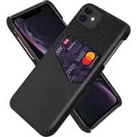 Mtp Products KSQ iPhone 13 Mini Deksel med Kort Lomme - Svart