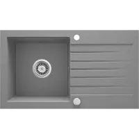 Deante Zqz_s113 Granittvask Med 1 Kum Og Avrenningsfelt