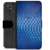 Mtp Products Samsung Galaxy A51 Premium Lommebok-deksel - Lær