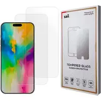 Saii iPhone 16 Pro 3D Premium Beskyttelsesglass - 2 Stk.