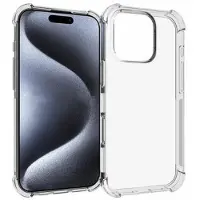 Mtp Products iPhone 16 Pro Støtsikkert TPU-deksel - Gjennomsiktig
