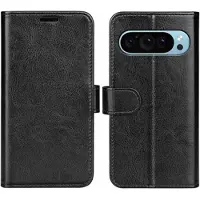 Mtp Products Google Pixel 9/9 Pro Lommebok-deksel med Magnetisk Lukning - Svart